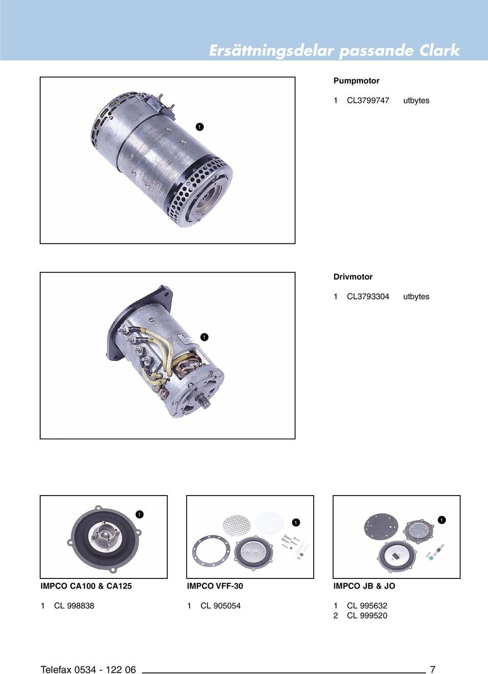 IMPCO CA100 & CA125 1 CL 998838 IMPCO VFF-30 1 CL