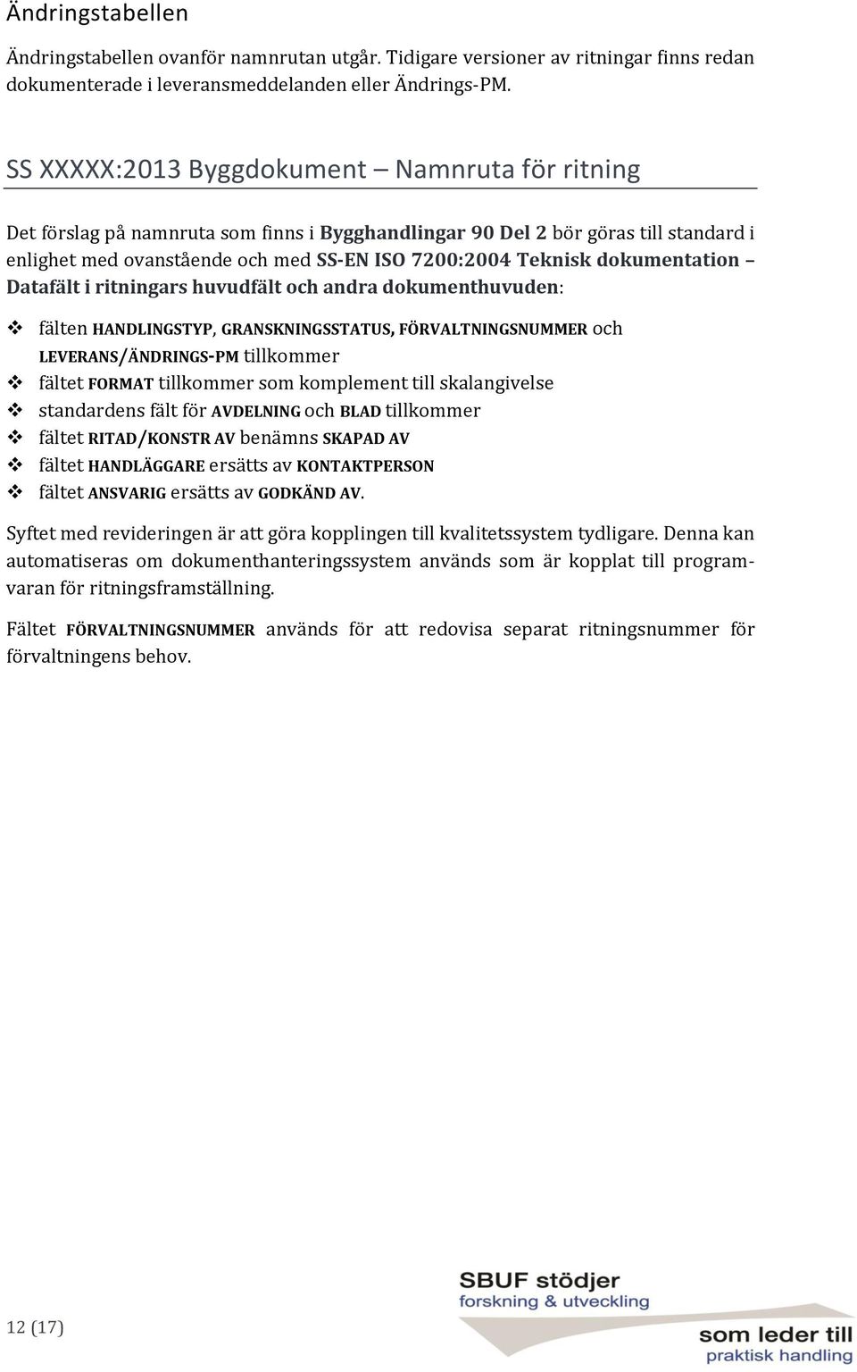 NYA STANDARDER FÖR SYFTE - PDF Free Download