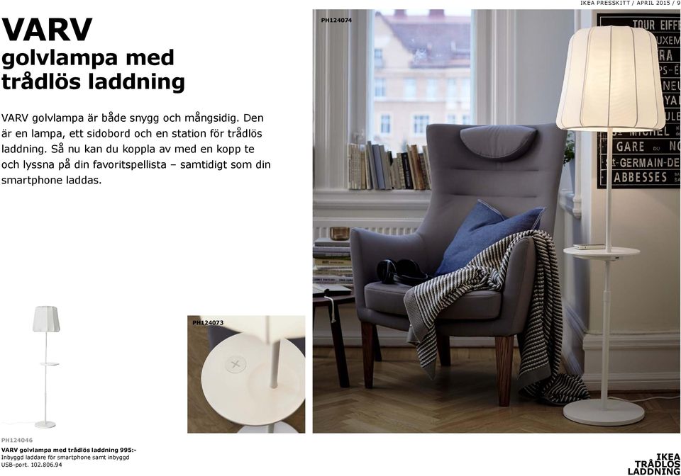 Så nu kan du koppla av med en kopp te och lyssna på din favoritspellista samtidigt som din smartphone