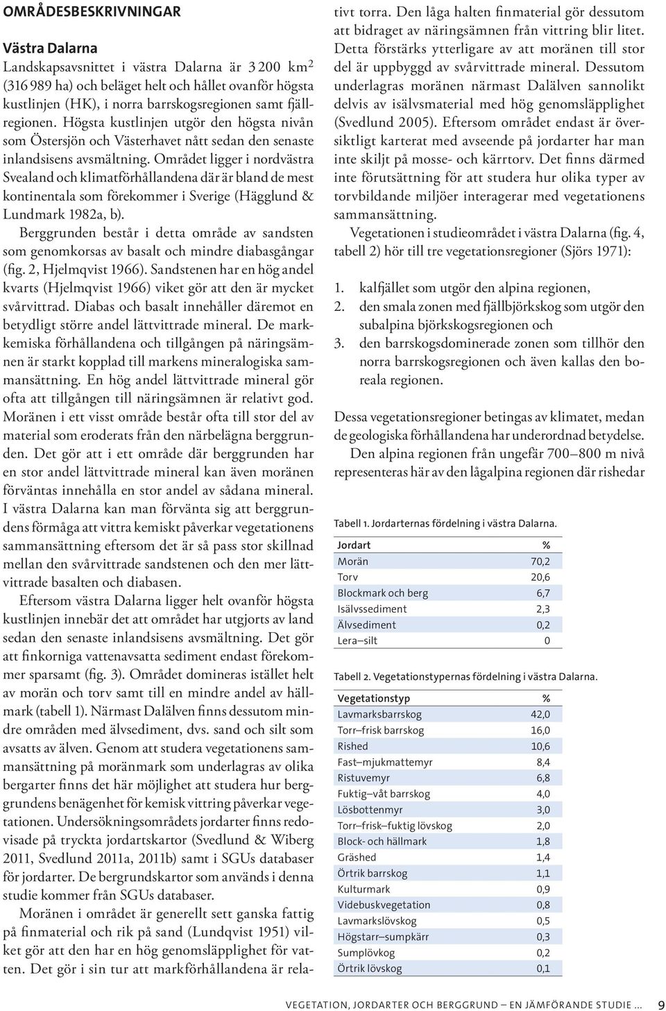 Området ligger i nordvästra Svealand och klimatförhållandena där är bland de mest kontinentala som förekommer i Sverige (Hägglund & Lundmark 1982a, b).