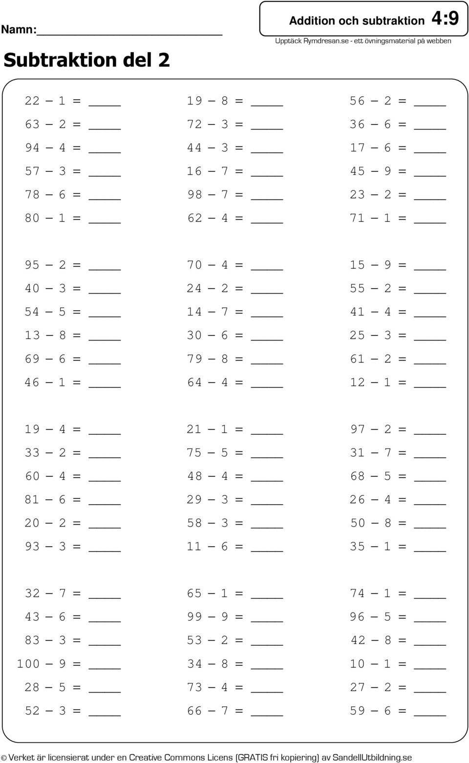 Matematikpärmen fullmatade arbetsblad i matematik för åk 4-6 ...
