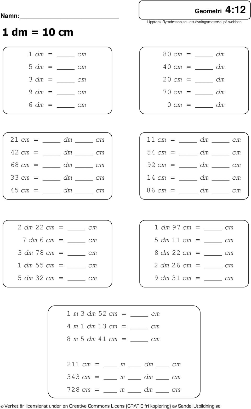 Matematikpärmen fullmatade arbetsblad i matematik för åk 4-6. Massor med  extrauppgifter. - PDF Gratis nedladdning