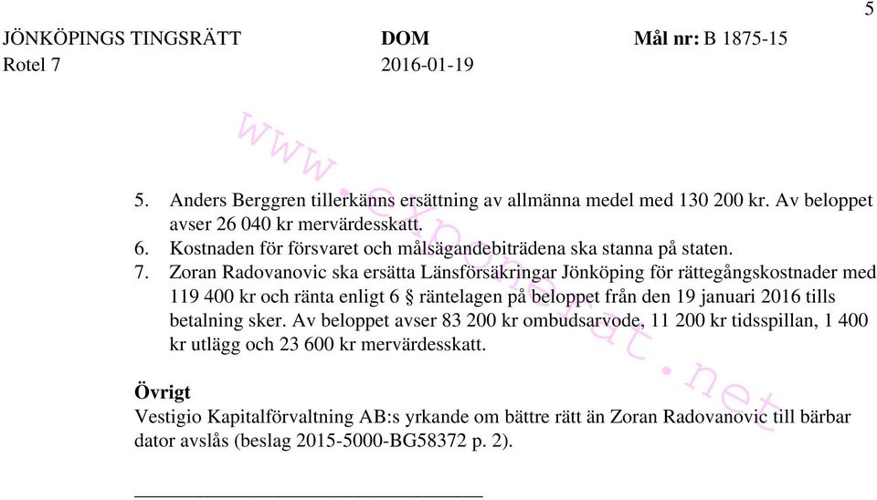 1 Jonkopings Tingsratt Rotel 7 Dom Meddelad I Jonkoping Pdf Free Download