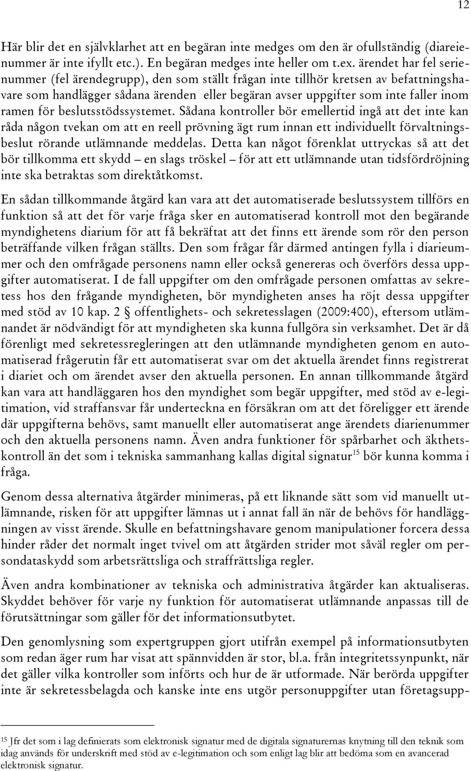 för beslutsstödssystemet.