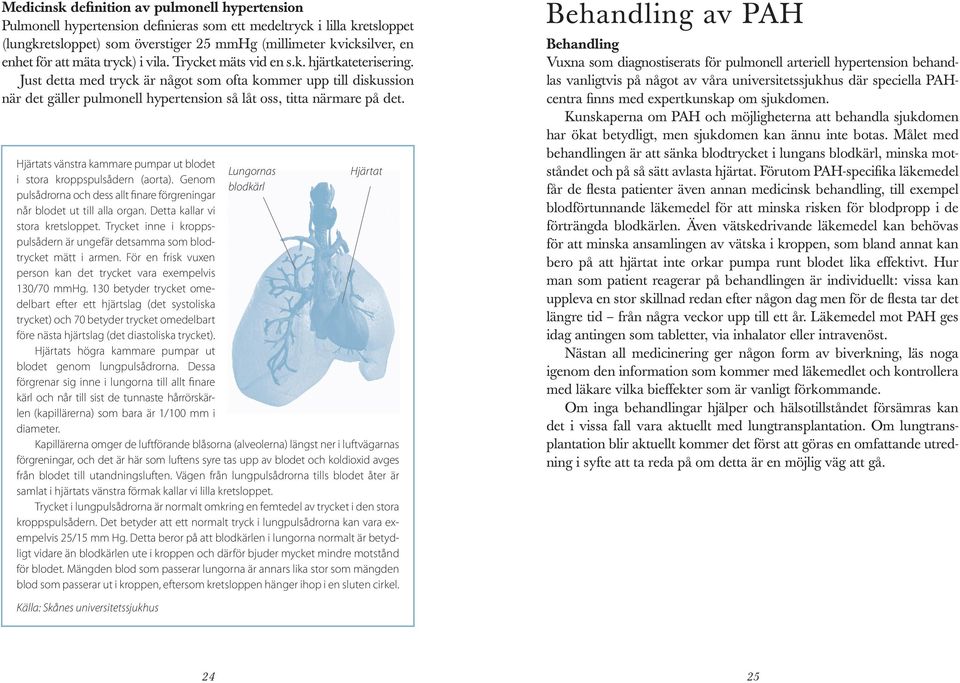 Just detta med tryck är något som ofta kommer upp till diskussion när det gäller pulmonell hypertension så låt oss, titta närmare på det.