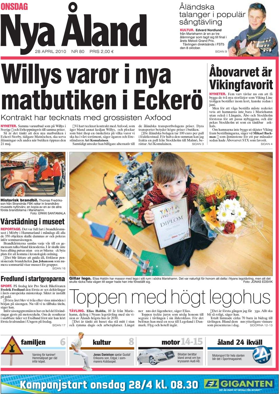 Willys varor i nya matbutiken i Eckerö - PDF Gratis nedladdning