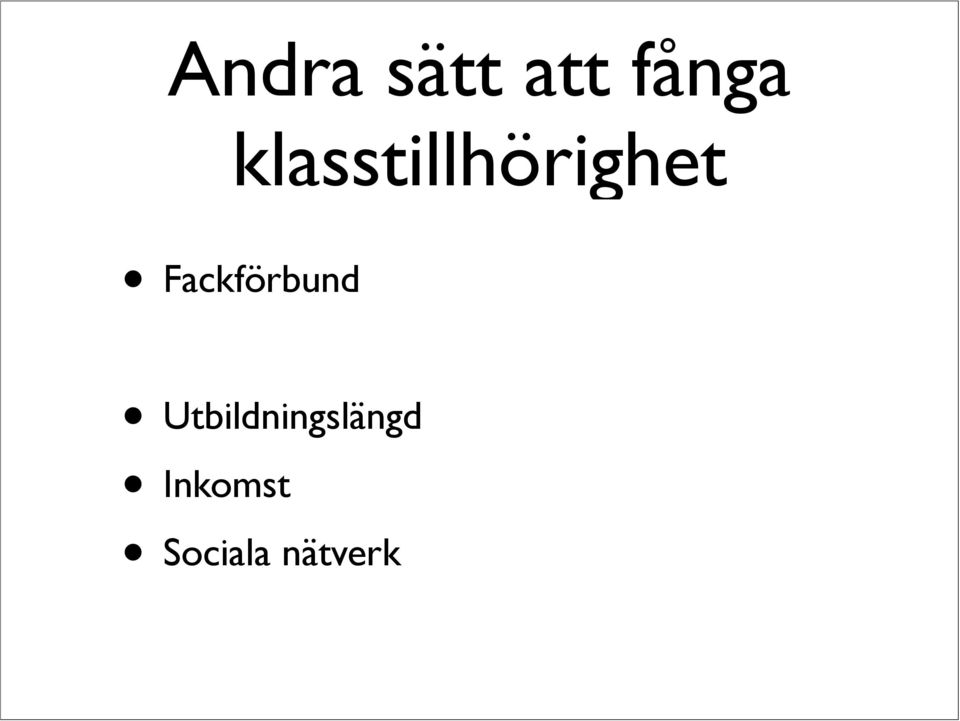 Fackförbund