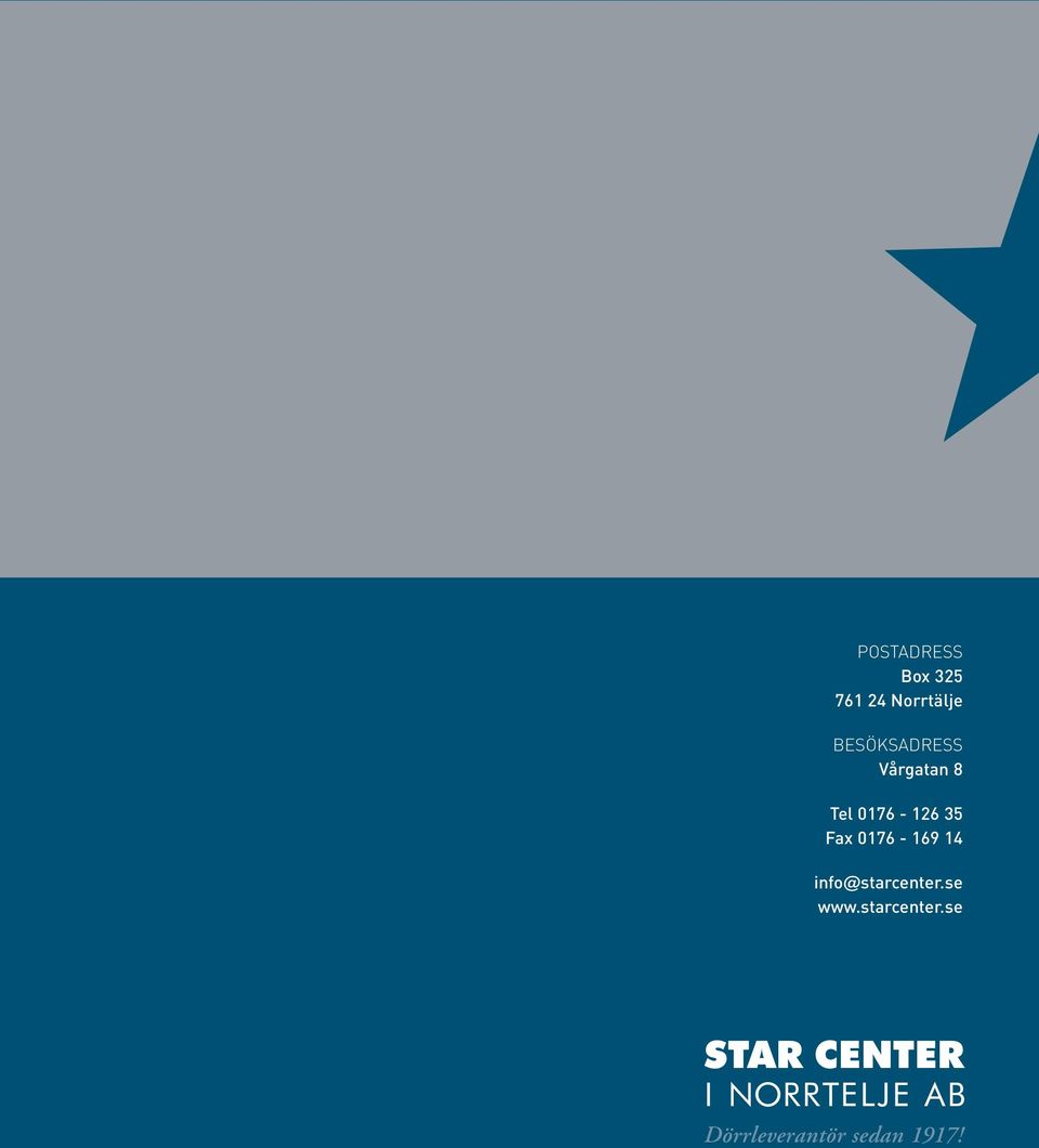 0176-169 14 info@starcenter.