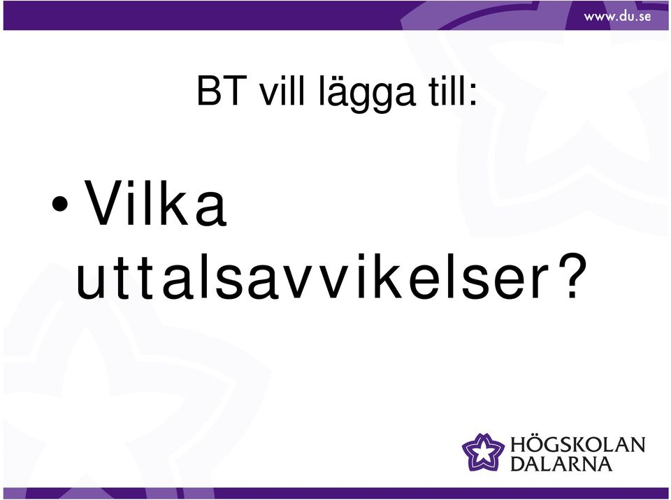 till: