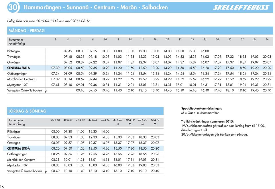 07 11.07 11.37 12.37 13.07 14.07 14.37 15.37 16.07 17.07 17.37 18.37 19.07 20.07 CETRU SKE-Å 07.30 08.05 08.50 09.35 10.20 11.20 11.50 12.50 13.20 14.20 14.50 15.50 16.20 17.20 17.50 18.50 19.20 20.