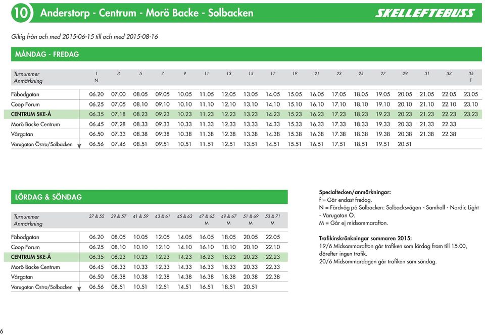 10 23.10 CETRU SKE-Å 06.35 07.18 08.23 09.23 10.23 11.23 12.23 13.23 14.23 15.23 16.23 17.23 18.23 19.23 20.23 21.23 22.23 23.23 orö Backe Centrum 06.45 07.28 08.33 09.33 10.33 11.33 12.33 13.33 14.