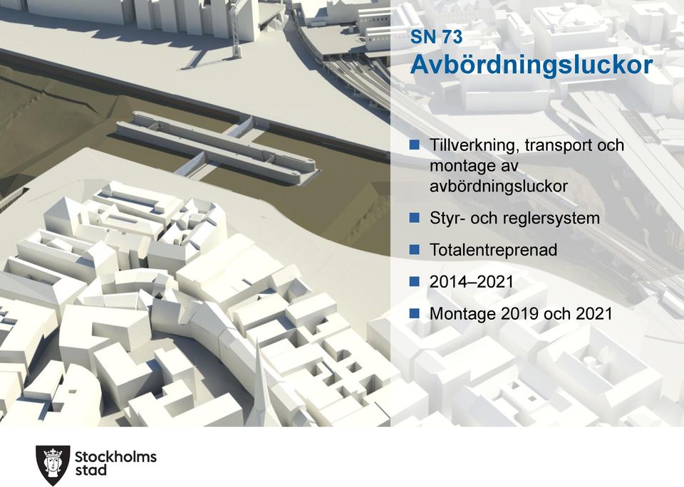 avbördningsluckor Styr- och