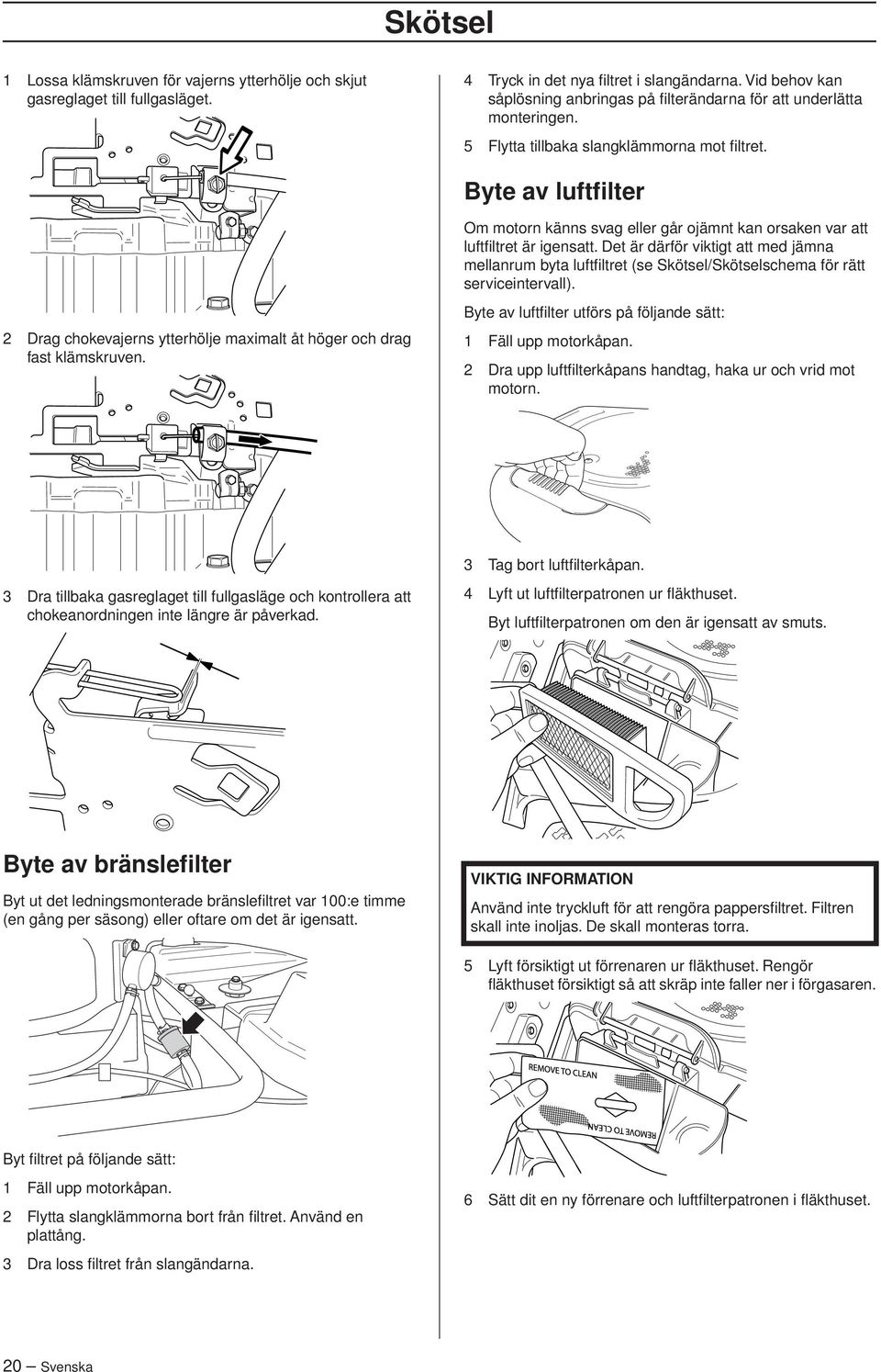 Bruksanvisning. Läs igenom bruksanvisningen noggrant och förstå innehållet  innan du använder maskinen. FR 2216 FA FR 2218 FA 4X4 - PDF Gratis  nedladdning