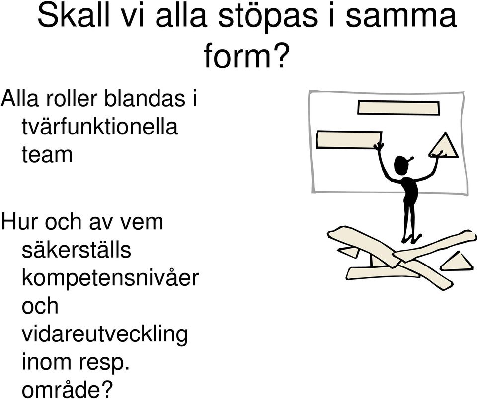 Hur och av vem säkerställs