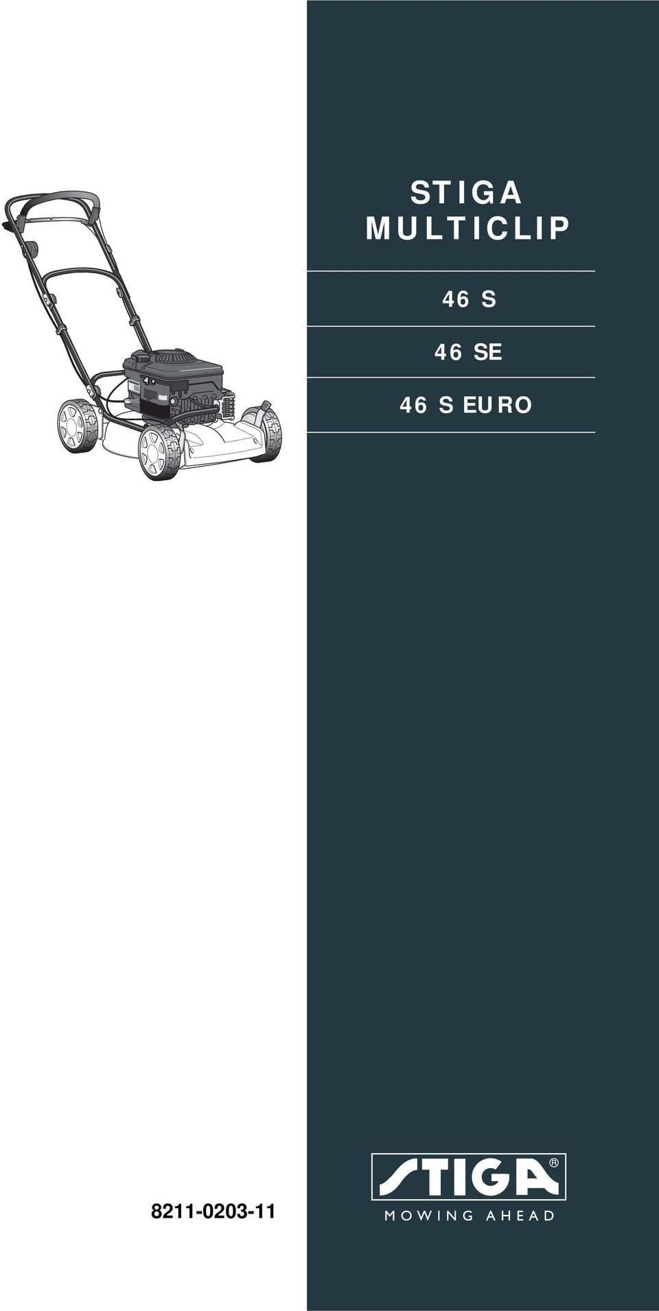 STIGA MULTICLIP 46 S 46 SE 46 S EURO - PDF Free Download
