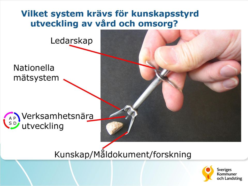 Ledarskap Nationella mätsystem A P S D