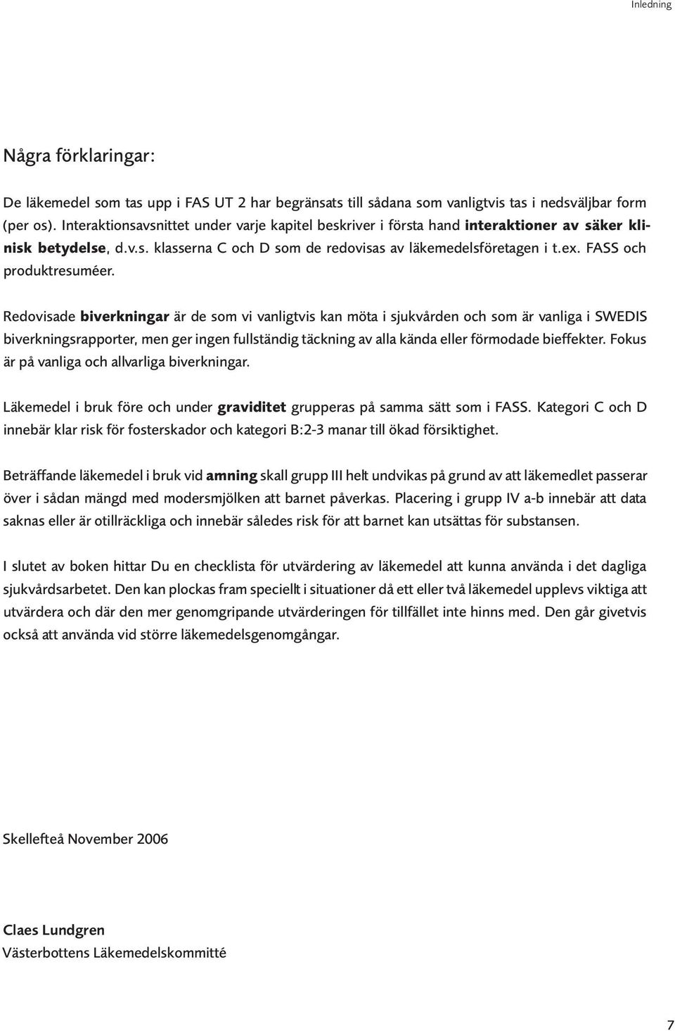 FASS och produktresuméer.