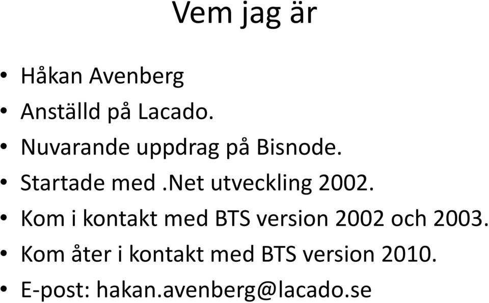 net utveckling 2002.