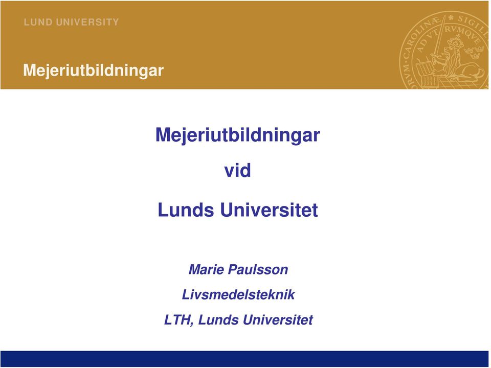 Paulsson Livsmedelsteknik