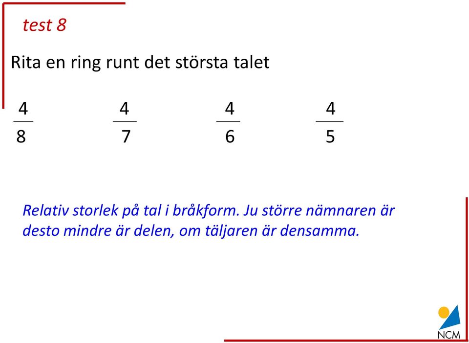 tal i bråkform.