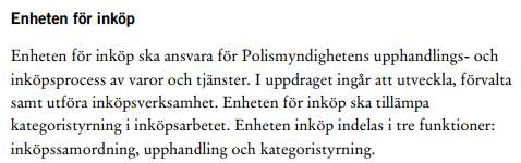 Beslut om huvuddragen i den nya