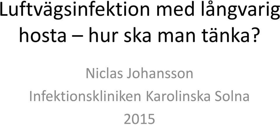 tänka?
