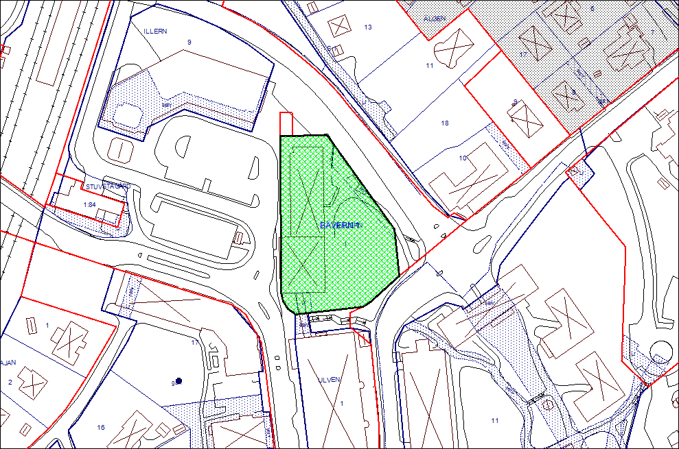KOMMUNSTYRELSENS FÖRVALTNING BOSTÄDER (Kartindex 28) Projektbeskrivning Stuvsta torg, Bävern 1 Förslag Fastigheten Bävern 1 är bebyggd med ett höghus och en lägre del med två våningar.