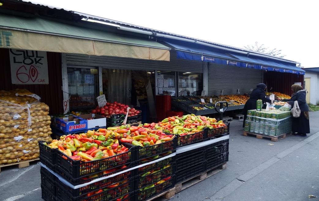 REPLACEMAKING ZON 3 Dagslägesanalys Butiksutbudet Kategori-mix: Det totala utbudet i Zon 2 domineras av Home butiker i Bellevue Industriområde följt av Food Retail och Cosmetics/Care/Hair koncept.