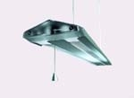 CALLISTO MED LJUSSTEGE T5 IP20 Callisto, armaturserie med många användningsområden. Slimmad design - stram formgivning - optimal ljushantering.