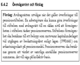 Vad vi tycker är bra: Neutralitetsaspekten Språkbruket Avgiftsbestämda planer