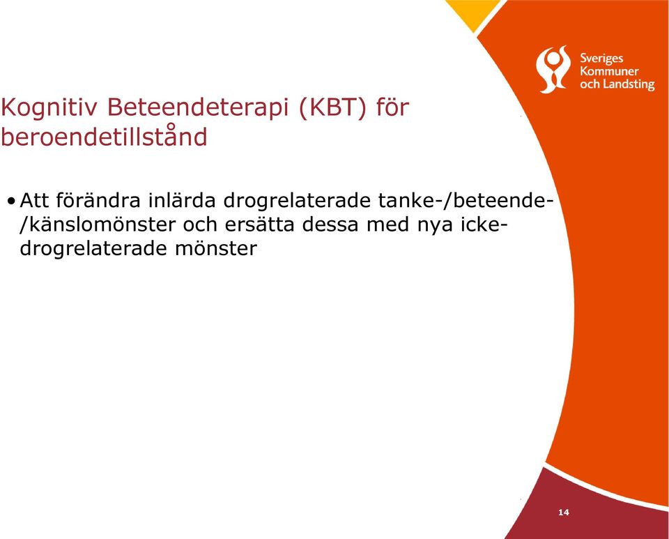 drogrelaterade tanke-/beteende-