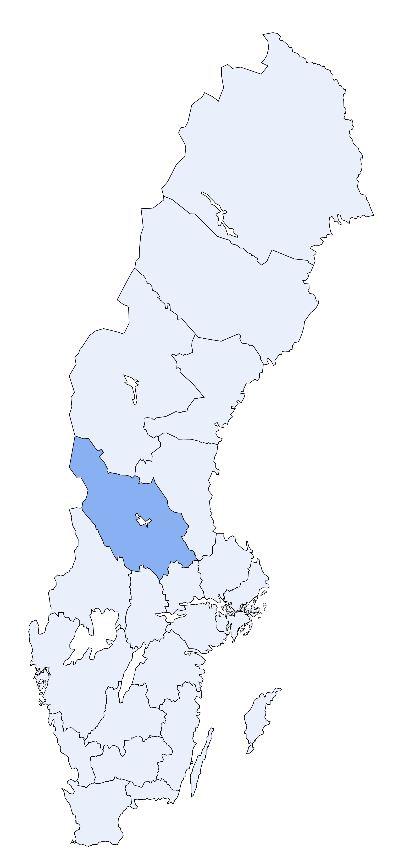 Fakta om Dalarnas län Antal invånare: ca 277 personer Antal kommuner: 15
