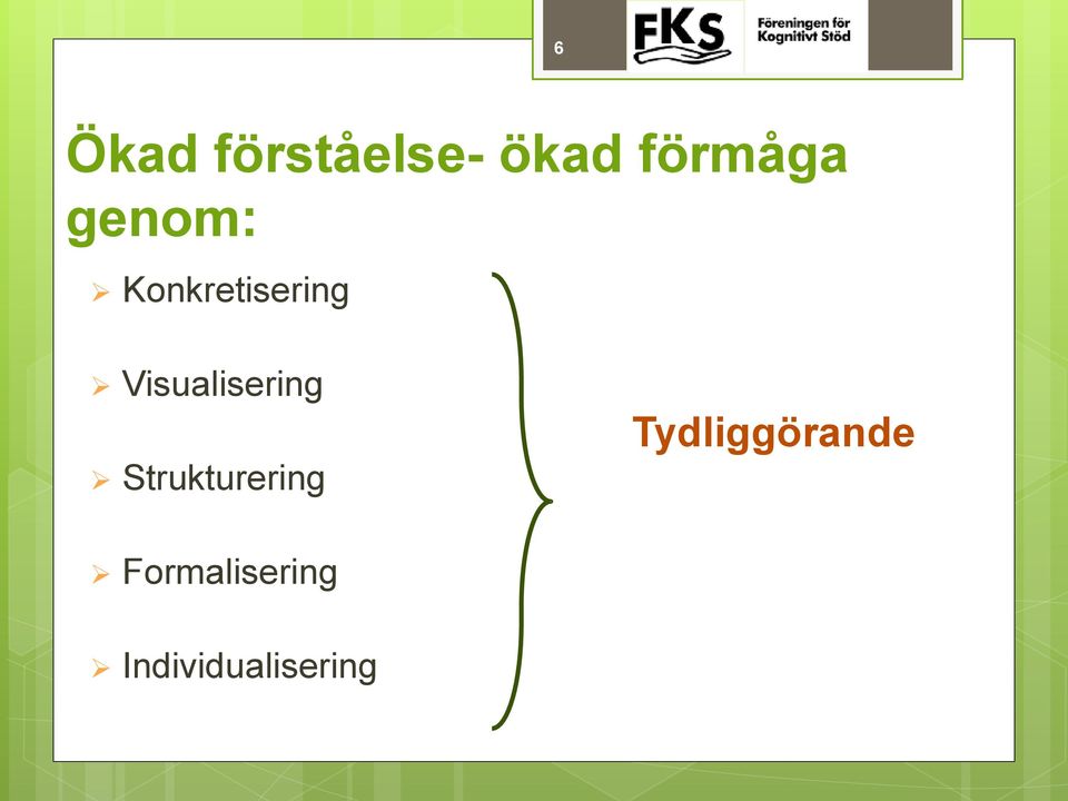 Visualisering Strukturering