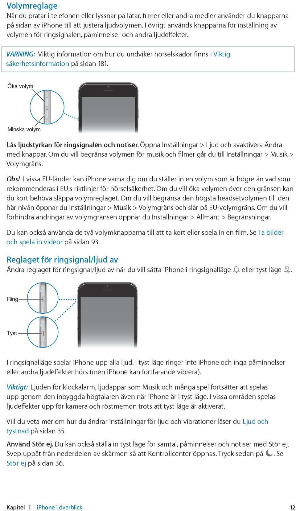 iphone Användarhandbok För ios 8.1-programvara (februari 2015 ...