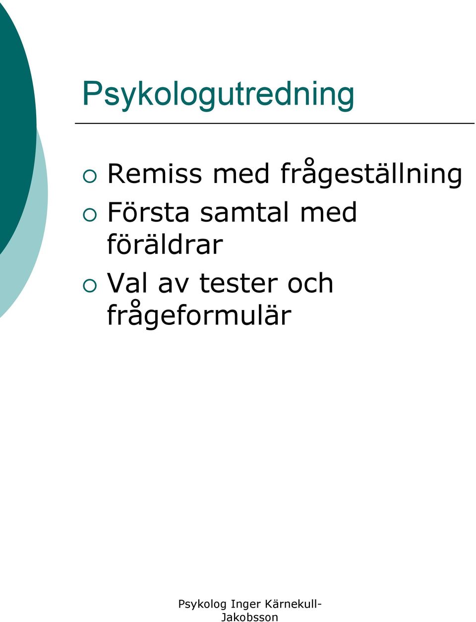 samtal med föräldrar Val