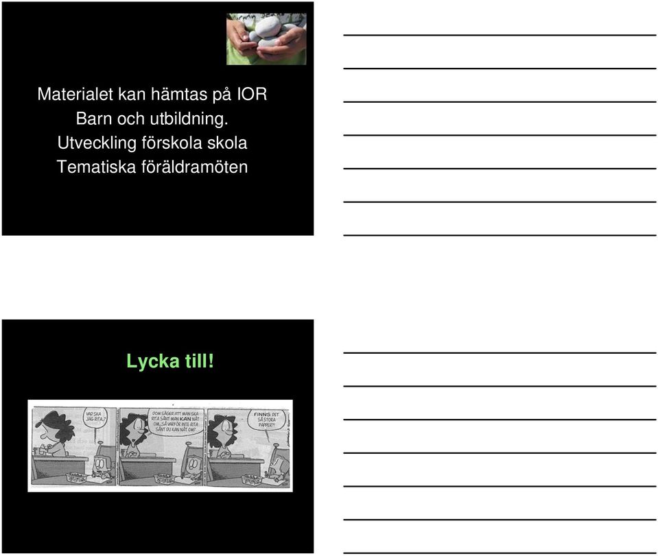 Utveckling förskola skola