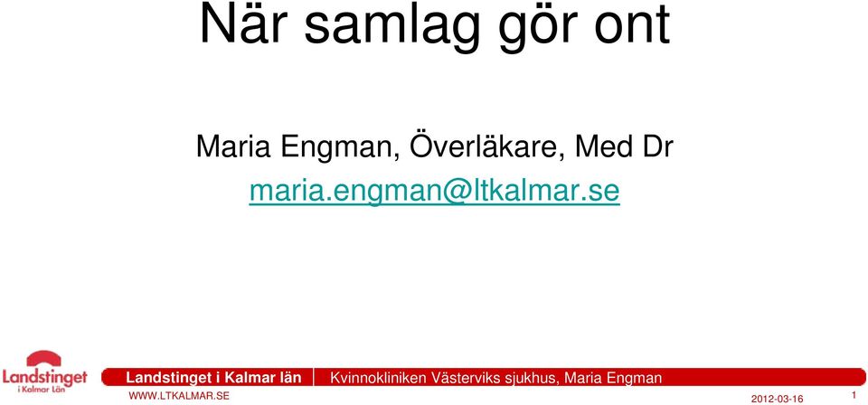 Överläkare, Med Dr