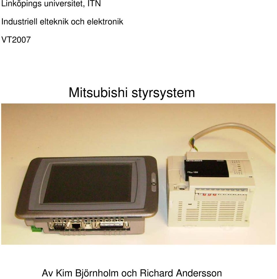 elektronik VT2007 Mitsubishi