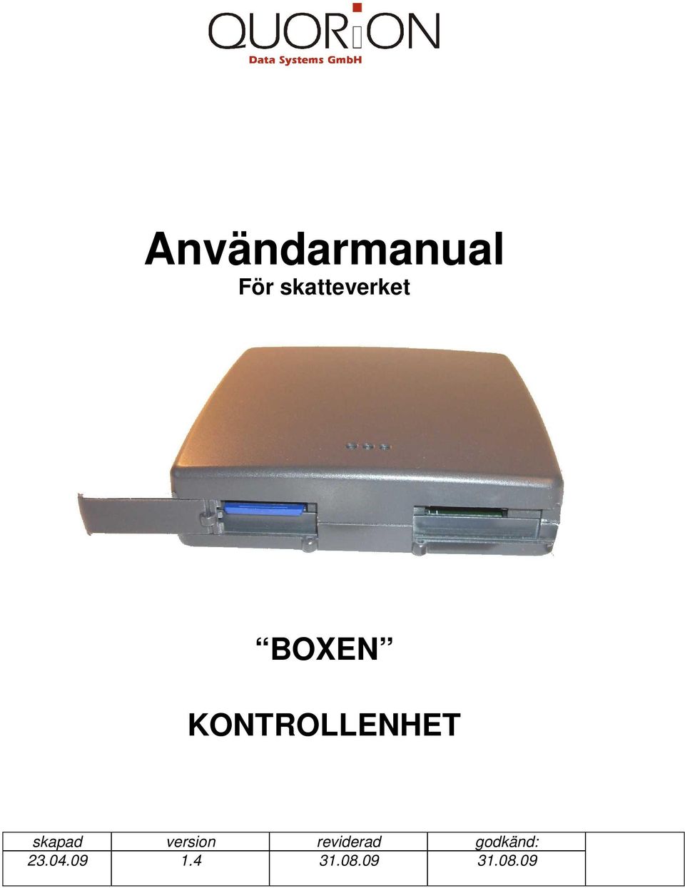 KONTROLLENHET skapad version