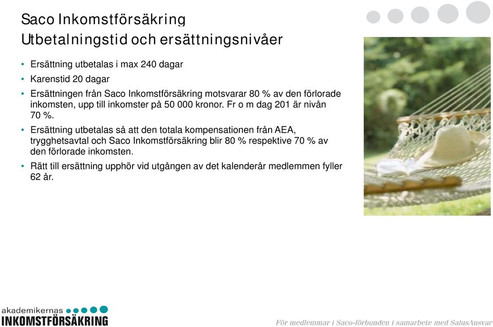 Fr o m dag 201 är nivån 70 %.