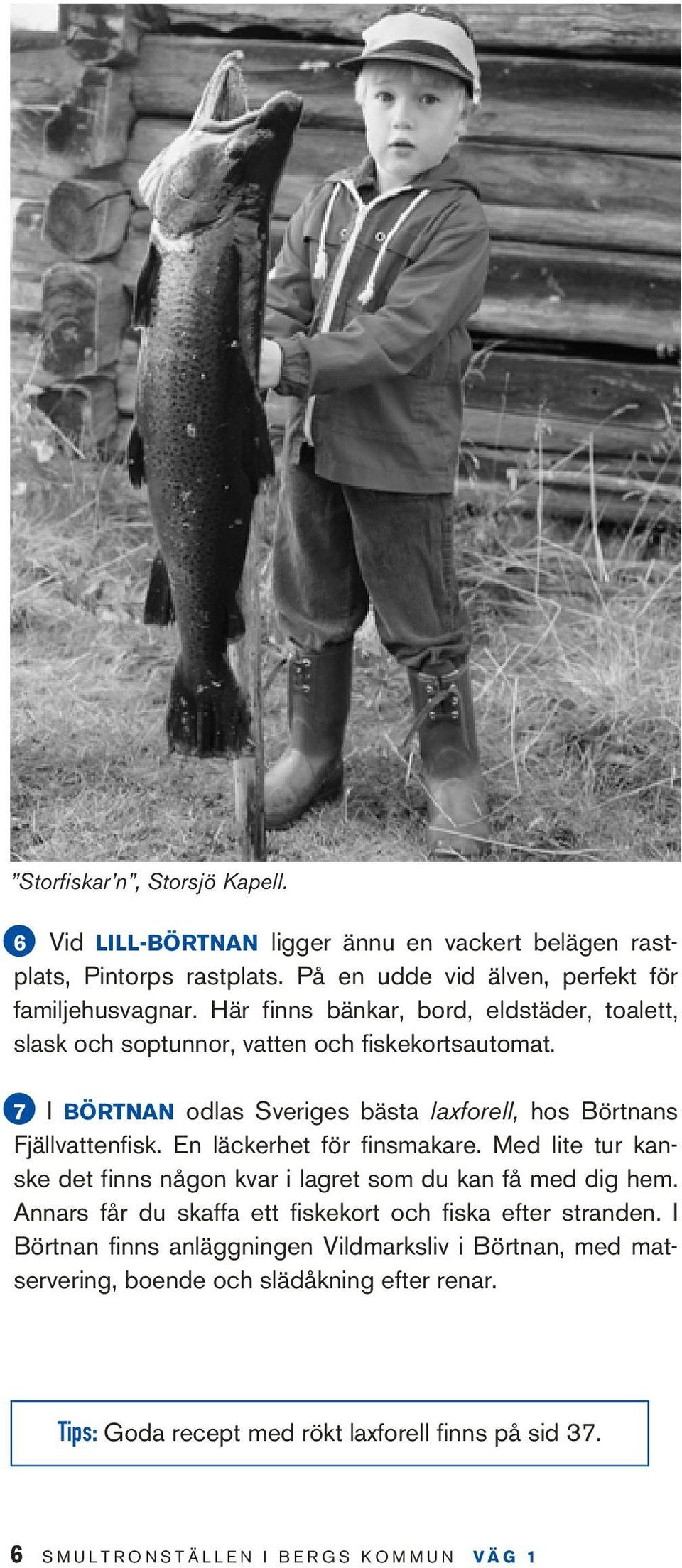 En läckerhet för finsmakare. Med lite tur kanske det finns någon kvar i lagret som du kan få med dig hem. Annars får du skaffa ett fiskekort och fiska efter stranden.