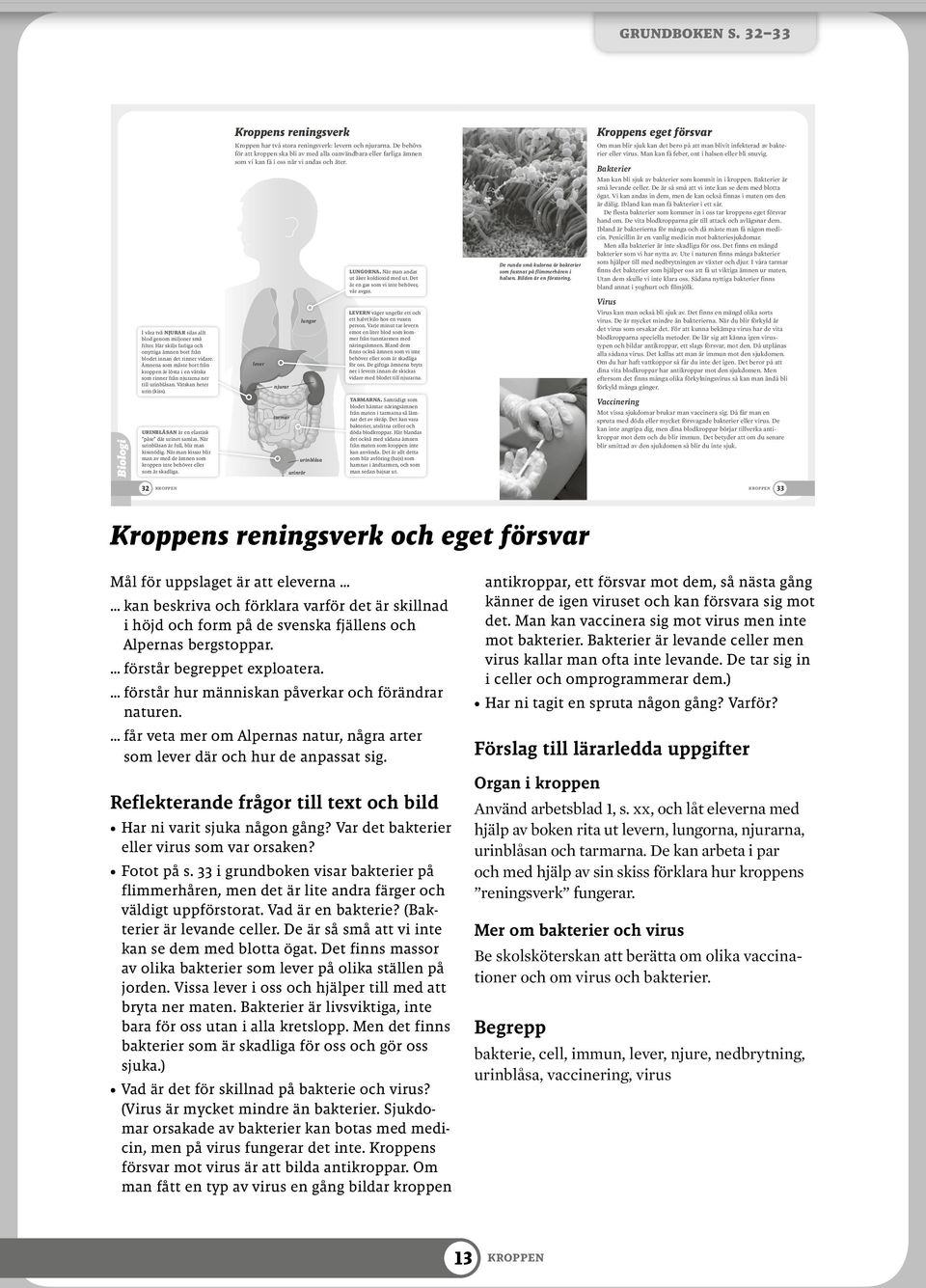 Det är en gas som vi inte behöver, vår avgas. De runda små kulorna är bakterier som fastnat på flimmerhåren i halsen. Bilden är en förstoring.