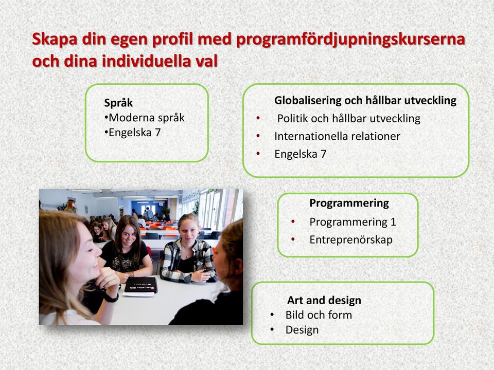 utveckling Politik och hållbar utveckling Internationella relationer