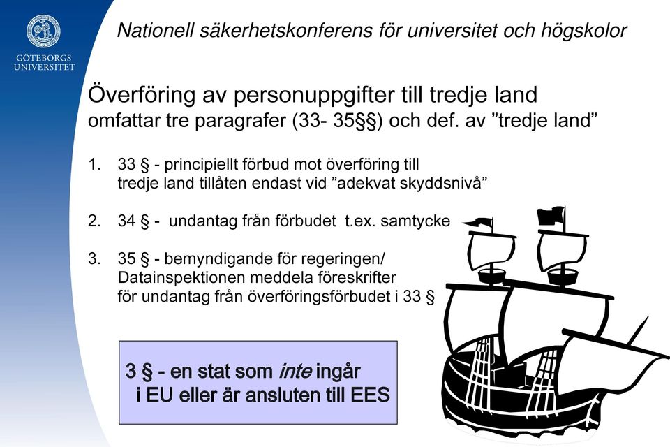 34 - undantag från förbudet t.ex. samtycke 3.