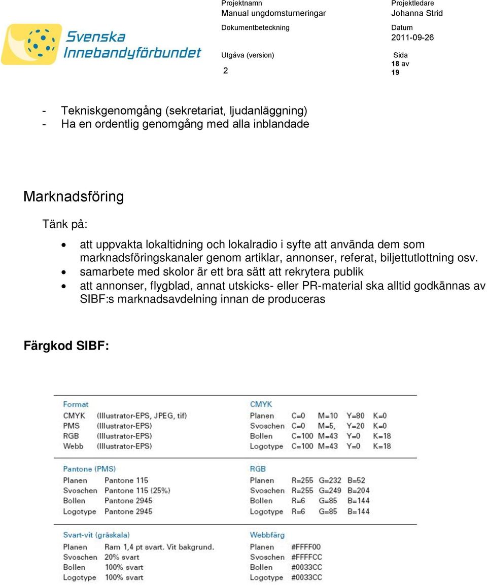 annonser, referat, biljettutlottning osv.