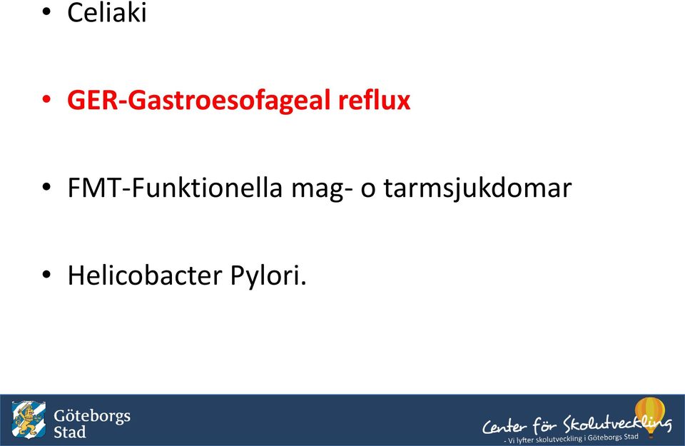 reflux FMT-Funktionella