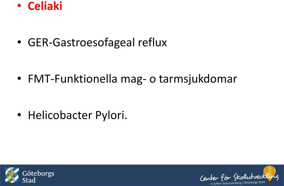 reflux FMT-Funktionella