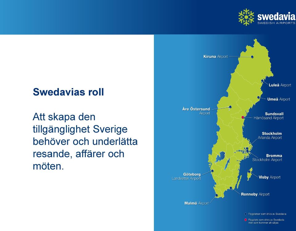 Sverige behöver och