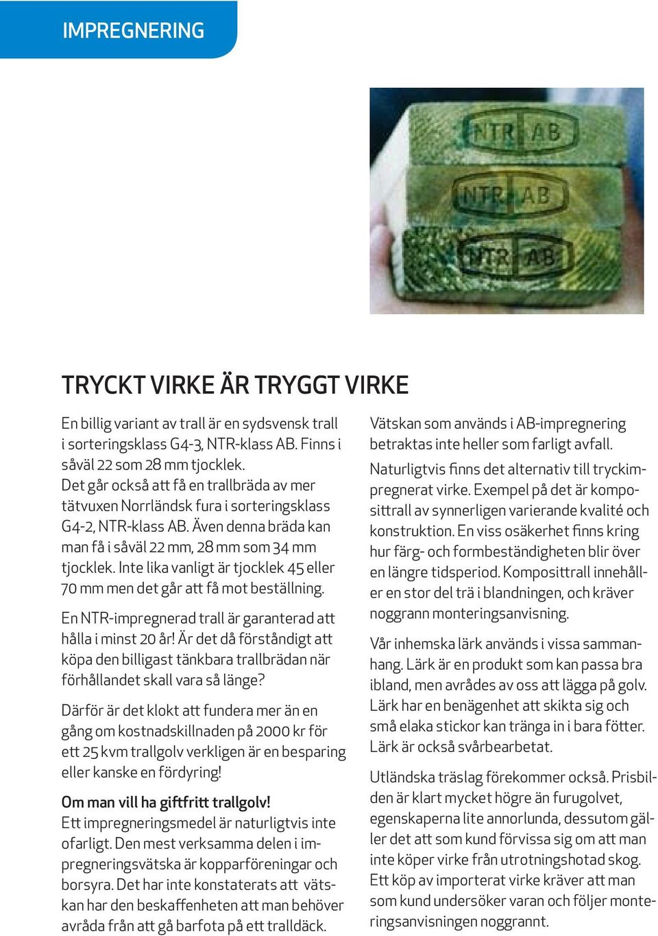 ALTAN ELLER TRALLDÄCK? Information för trallbyggare - PDF Gratis ...