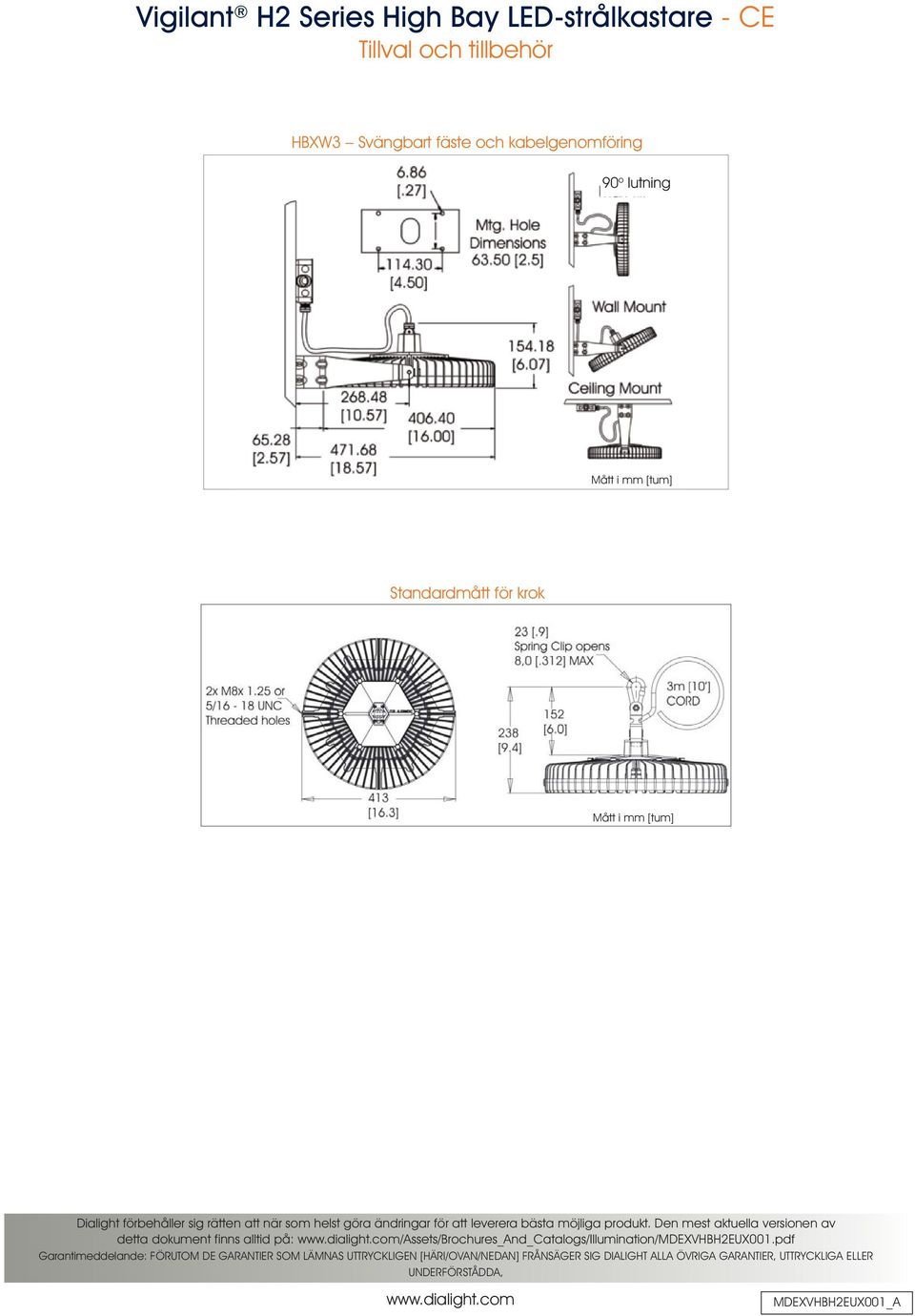 Den mest aktuella versionen av detta dokument finns alltid på: /Assets/Brochures_And_Catalogs/Illumination/MDEXVHBH2EUX001.